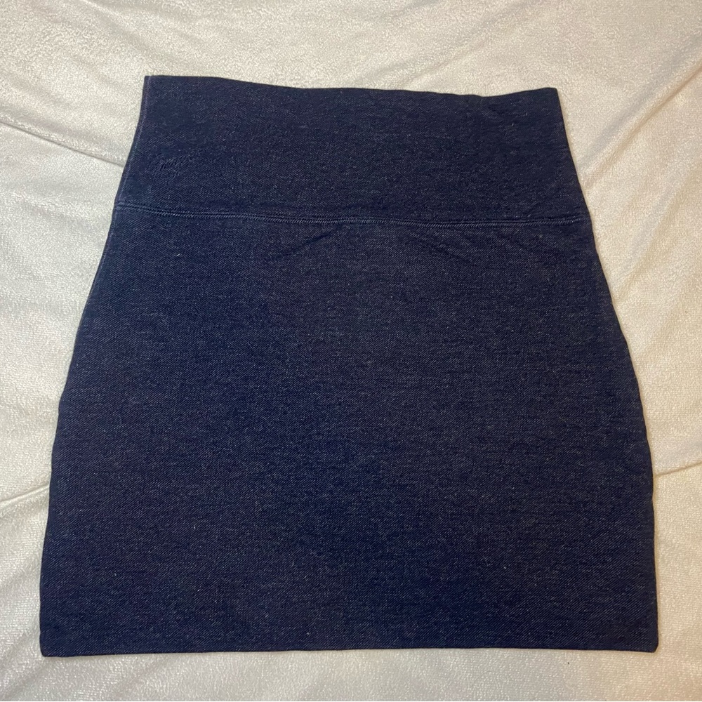 Vintage Garage Navy/Denim Mini Skirt